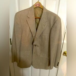 Saville Row Tan Tweed Jacket